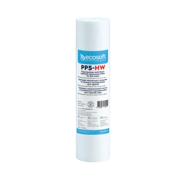 Картридж зі спіненого поліпропілену для гарячої води Ecosoft 2,5"x10" 5 мкм (CPV2510HWECO)