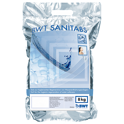 Сіль для регенерації та дезінфекції BWT Sanitabs