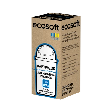 Покращений картридж ECOSOFT для фільтрів-глечиків (CRVKECO)